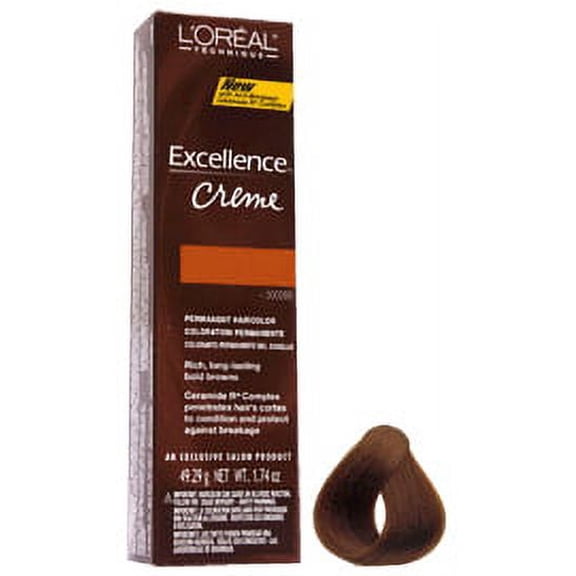 L'Oreal Excellence Browns Extreme Permanent Creme Haircolor (Color : BR3 - Extreme Medium Golden Brown)