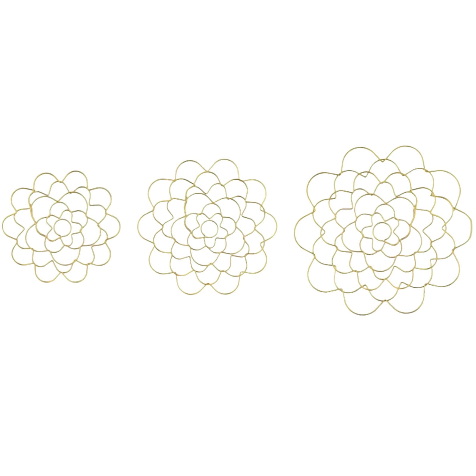 Replio Reusable Floral Grid for Vase 3pcs Stainless Steel Wire Flower Arranging Tool Flower Grid Arranger for Arrangement Vase Flower Gifts