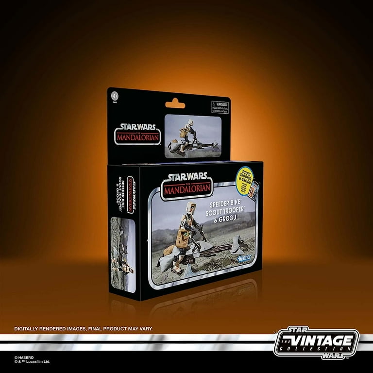 Star Wars Vintage Collection: Speeder Bike, Scout Trooper