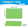 thumbnail image 2 of 30 Pack Blank Cards, Inkjet Plastic ID Card Printable Business Cards, Waterproof Double Sided Printing Frosted Green, 2 of 7