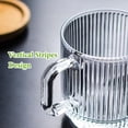 thumbnail image 4 of Juego de tazas de café de vidrio Mfacoy de 12 onzas con mango y cuchara+tapa, 2 unidades, 4 of 8