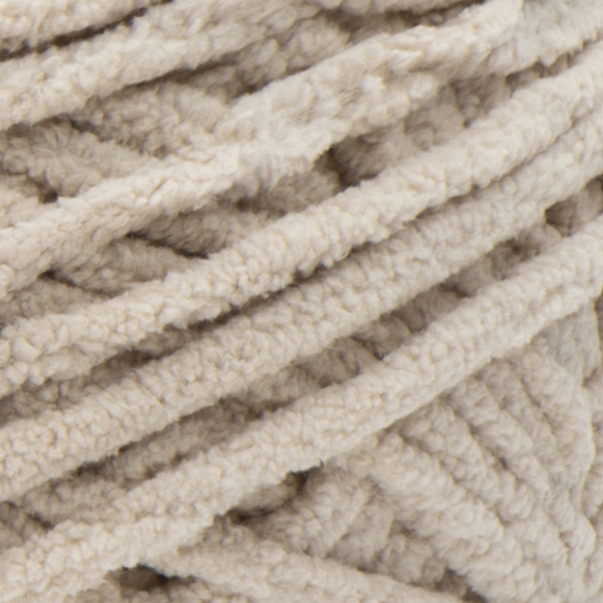 Bernat® Blanket™ #6 Super Bulky Polyester Yarn, Almond 10.5oz/300g 220 Yards (2Pk)