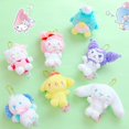thumbnail image 2 of Plush Toys Sanrio Kuromi Kitty Animals Plushie My Melody Cinnamoroll Stuffed Toys Kawaii Keychain Pendant Soft Toy for Childrenabout 12cm Gong Bohan LED, 2 of 2