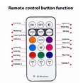 thumbnail image 2 of Riwesomey 6 piezas 6 uds luces estroboscópicas LED inalámbricas con Control remoto para luces de motocicleta y coche Automoción decorativa y accesorios, 2 of 6