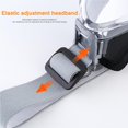 thumbnail image 3 of Eigraketly Gafas a prueba de polvo, antivaho, viento, arena, gris, gafas transpirables para ciclismo, gafas de soldadura, gafas protectoras a prueba de monoculares Negro Eigraketly OD010663-02, 3 of 6