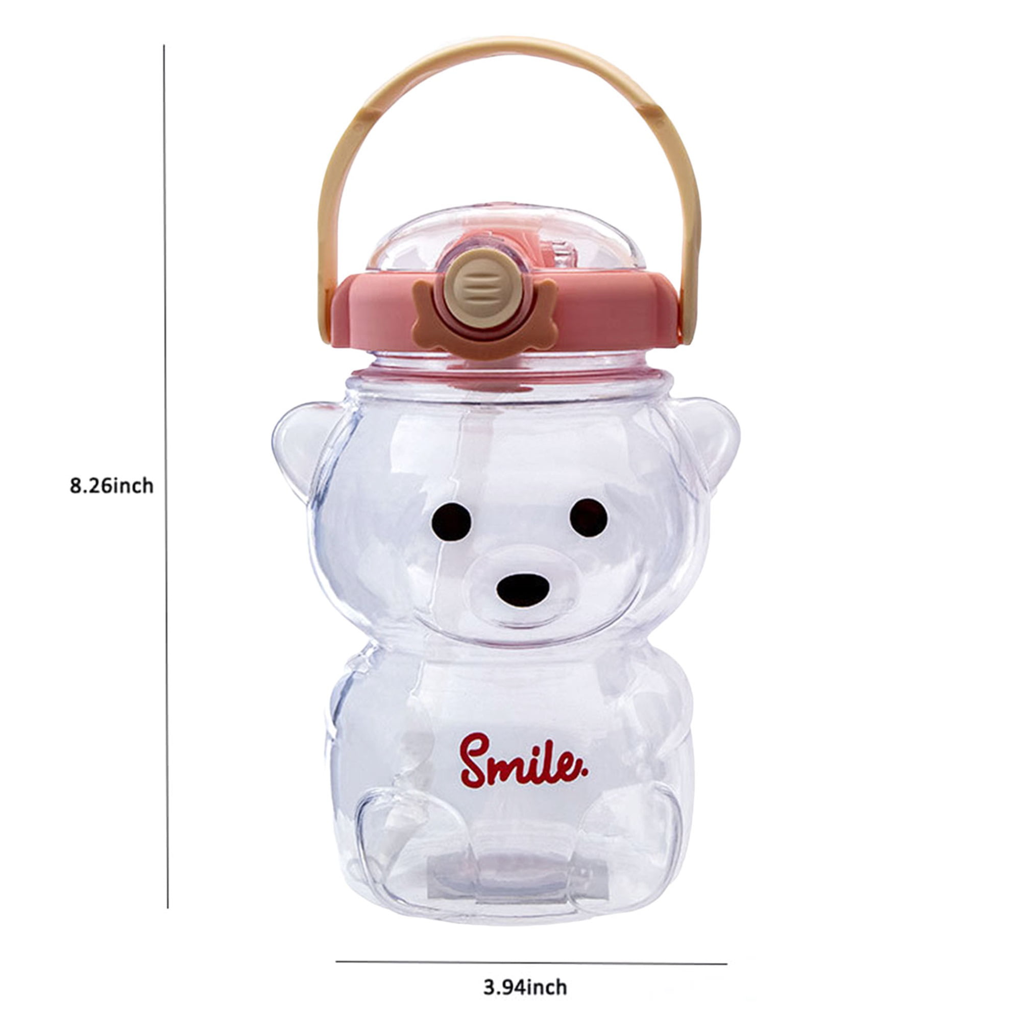 JHTPSLR Kawaii Bread Bear Water Bottle with Straw and Strap 24oz Cute  Preppy Water Bottle Portable S…See more JHTPSLR Kawaii Bread Bear Water  Bottle