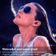 thumbnail image 4 of Auriculares Compatible con Bluetooth Pantalla digital Auriculares deportivos Auriculares recargables Jogging Hand-Free Llamado con micrófono Monstrate EL005936-00B, 4 of 7