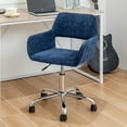 thumbnail image 4 of Homy Casa Kids Swivel Desk Chair, Adjustable Height School Chairs, Cobalt Blue, 4 of 7