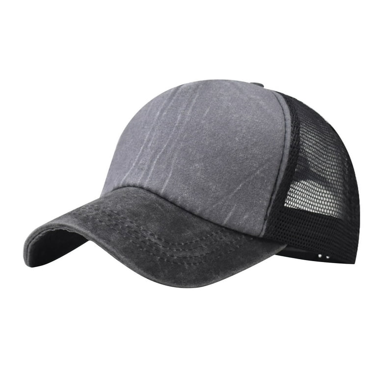 Sksloeg Hats for Men Sun Protection Original Classic Low Profile Baseball Cap Golf Dad Hat Adjustable Cotton Hats Men Women Unconstructed Plain Cap