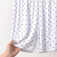 thumbnail image 5 of Polka Dots Modal Pajama Shorts for Women Summer Thin Loose Elastic Waist Sleepwear Soft Lounge Bottom, 5 of 6
