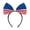 A 1PC, variant on AFACUHX 1PC Adjustable Football Fan Headband Bow Hair Band Soft Durable Football Watching Party Decoration Energetic Fan Cheering Props Design Game Day Hair Accessory for Men Women
