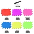 thumbnail image 3 of En Blanco Starburst Oferta Señal Precio Etiqueta Precio Etiqueta con Negro Marcador para  Ventas Precio, Paquete de 60, 3 of 4