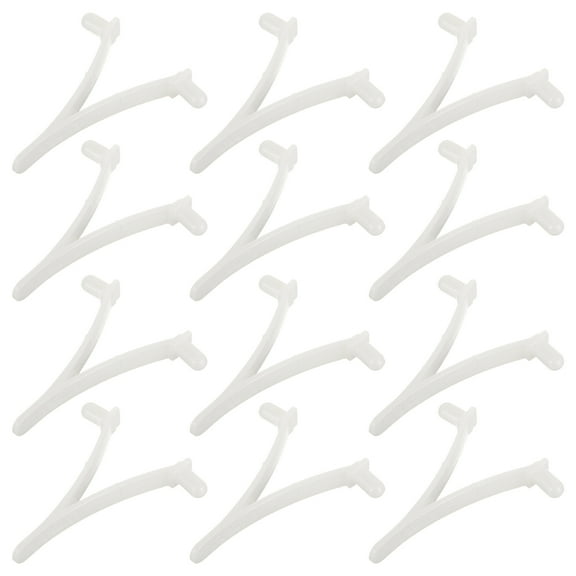 Raindrops 12pcs Pool Rake Clip Swimming Pool Skimmer Net Clips for Pool Skimmers