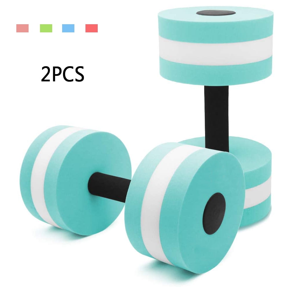 Yirtree 2PCS Sports Aquatic Exercise Dumbbells Aqua Fitness Barbells