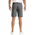 thumbnail image 3 of INSPIRE CHIC Polka Dots Shorts for Men's Summer Business Flat Front Dress Golf Shorts Black 30, 3 of 5