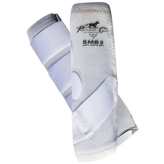 professionals choice equine smbii leg boot, pair (large, black)