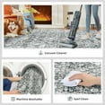 thumbnail image 5 of 2x6 Runner Rug Non Slip Carpet Runners for Hallway 6ft Fall Runner Rugs with Rubber Backing Rug Runner for Kitchen Bedroom Vintage Distressed Rug (Brick Red), 5 of 6