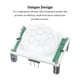 thumbnail image 5 of Sidaley Módulo de Sensor infrarrojo Metal cuerpo humano profesional deportes Detector módulos tablero suministros herramientas moldes equipo Electrónica miscelánea, 5 of 6