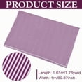 thumbnail image 2 of 1pc Stripe Pattern Cotton Cloth Fabric DIY Doll Clothes Making Plum 1610mm, 2 of 6