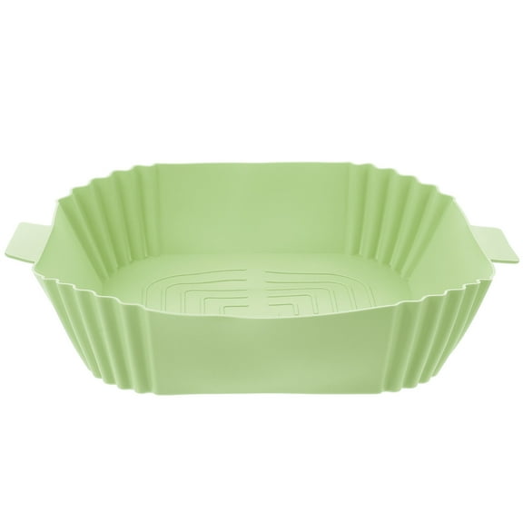 FELTECHELECTR Heat Resistant Silicone Liner For Air Fryer 1Set 9.4X7.7X2In