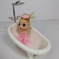 thumbnail image 5 of Miniature Mini Bathtub Miniature Dollhouse Simulation Bathroom Accessories Tub Model Toy Xmas Gifts, 5 of 9