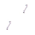 thumbnail image 1 of Greeniant Cuerdas de algodón para mascotas, juguete para perros limpios de dientes, juguetes para masticar ligeros Tricolor, forma de hueso Doble Nudo Tricolor 2piezas, 1 of 6