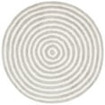 thumbnail image 2 of Safavieh Easy Care Beckah Geometric Machine Washable Area Rug, Gray, 3' x 3' Round, 2 of 7