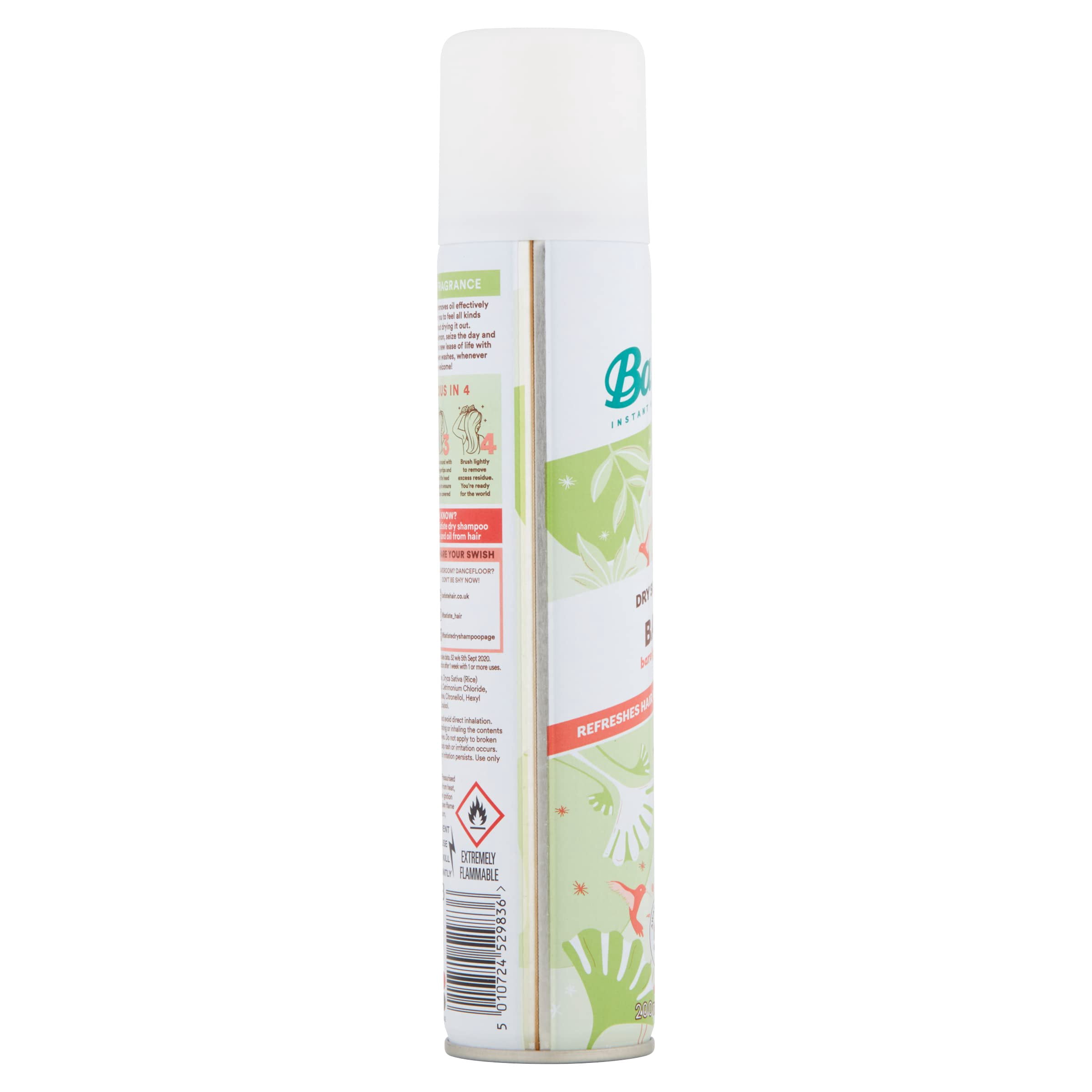 Batiste Shampoo Dry Bare 6.73 Ounce 200ml 6 Pack