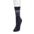 thumbnail image 5 of Muk LUKS Women's Microfiber Crew Boot Sock, 1-Pack, Size 6-11, 5 of 5