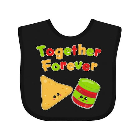 

Inktastic Together Forever- Chips and Salsa Gift Baby Boy or Baby Girl Bib
