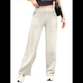 thumbnail image 2 of Pantalones de Yoga para Mujer, de Pierna , con Bolsillos, Cintura Alta, Elásticos, Informales, Deportivos. L, 2 of 10
