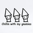thumbnail image 2 of CafePress - Chillin With My Gnomies Infant Bodysuit - Baby Light Bodysuit, Size Newborn - 24 Months, 2 of 4