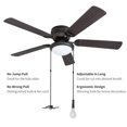 thumbnail image 4 of ceiling Fan Pull chain, 2 Pack 3mm Diameter Beaded Ball Fan Pull chain, 24 Inches Fan Pulls Set with connector (ORB), 4 of 4