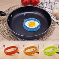 thumbnail image 5 of Silicone Egg Rings, 4 Inch Food Grade Egg Cooking Rings, Non Stick Fried Egg Ring Mold, Pancake Breakfast Sandwiches, Egg Mcmuffi, 5 of 5