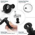 thumbnail image 5 of 2 Pack Quick Release Toilet Seat Hinges with Screws Kit for Seat Repair and Installation, 5 of 5