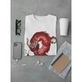 thumbnail image 3 of Striking Red Dragon T-Shirt Men -Image by Shutterstock, Male 4X-Large, 3 of 4