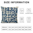 thumbnail image 5 of COMIO  Throw Pillow Cover Indigo Tie Dye Abstract Watercolor Natural Tiles Organic Watercolour Pillowcase Home Decor Square Pillow Case Cushion Cover, 5 of 5