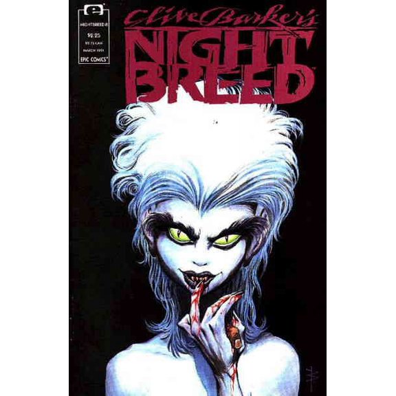 Night Breed (Clive Barker's ) #8 VF ; Epic Comic Book