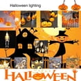 thumbnail image 4 of Billuyoard 2M Halloween calabaza luz colgante cadena fiesta DIY lámpara decorativa ornamento herramienta de iluminación hogar exterior patio Kits de decoración para fiestas, 4 of 6