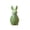 Green, variant on Blue Blue Foam Easter Bunny Rabbit Figurine For Desktop Shelf Ornament 5.91X2.76X2.76Inch