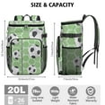 thumbnail image 4 of Family Cooler Backpack for Travel & Camping - High-Capacity 20L Leakproof Picnic Backpack with Multiple Pockets for Organization, 4 of 5