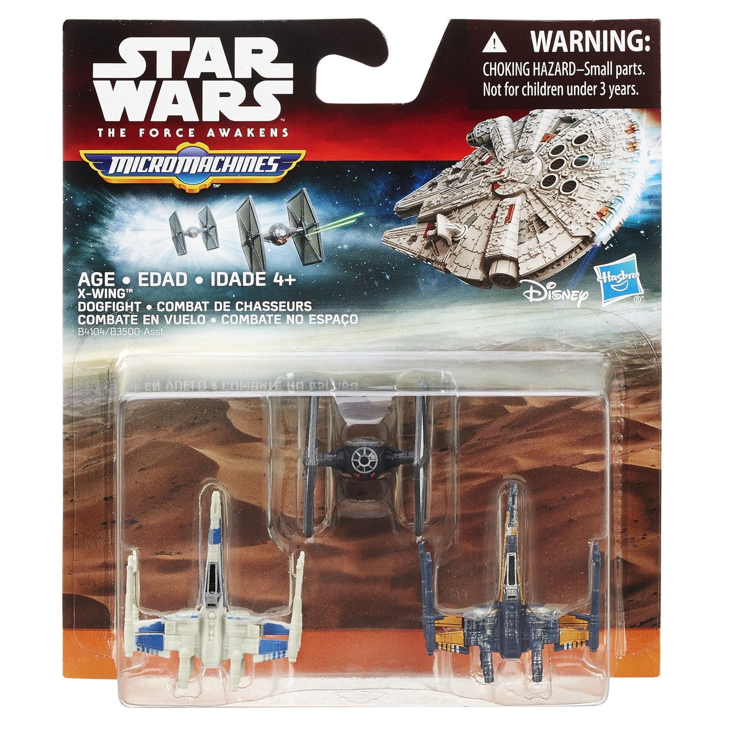 Star Wars Jouet : Le Réveil de la Force - Trio de Micro Machines - Combat de chasseurs