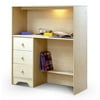 South Shore Summertime Double Dresser, White and Maple