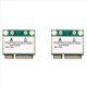 thumbnail image 1 of 2X RTL8852BE Tarjeta de Red WiFi 6 1800Mbps BT 5.2 Inalámbrica de Doble Banda MiniPCIe 802.11ac/Ax 2.4G/5Ghz -MIMO para Win 10 Pcie, 1 of 6