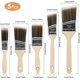 thumbnail image 2 of Juego de brochas planas YONGSHENG 5 piezas para pintar madera pincel para Esmalte y pintura, 2 of 5