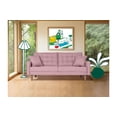 thumbnail image 1 of Sofá Cama De Lino Palo De Rosa Modelo Encore Makora, 1 of 8