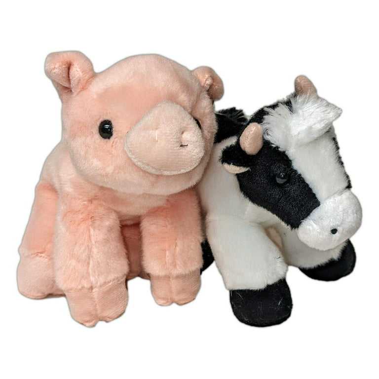 Mini Moo Cow Percy Pig Flopsie 8