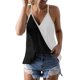 thumbnail image 1 of Gibobby Mujeres Verano Cuello en V Boho Estampado floral Camisetas sin mangas Casual Camisas sin mangas Camis(Negro,G), 1 of 5