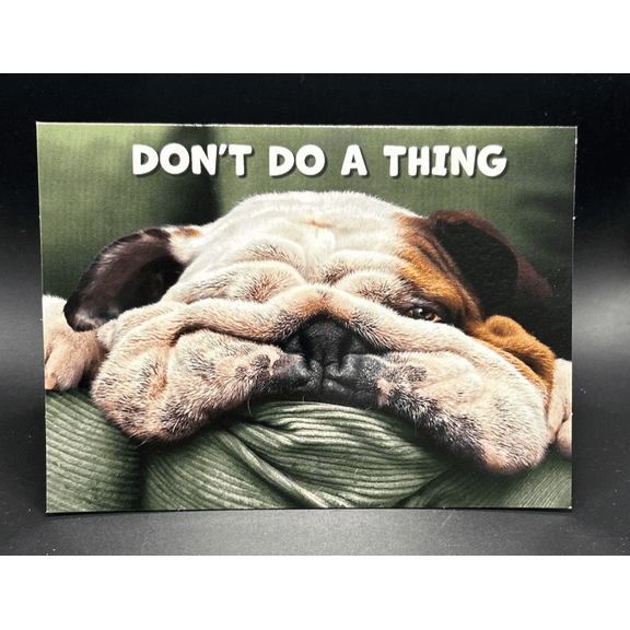 Get Well Soon (Dog) Greeting Card w/Envelope