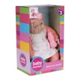 thumbnail image 3 of Muñeco Baby Boutique Bebé con Mamila y Ropa Blanca, 3 of 4
